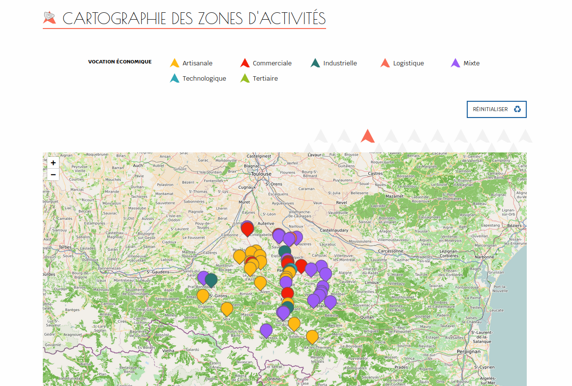 Mapping données géographiques